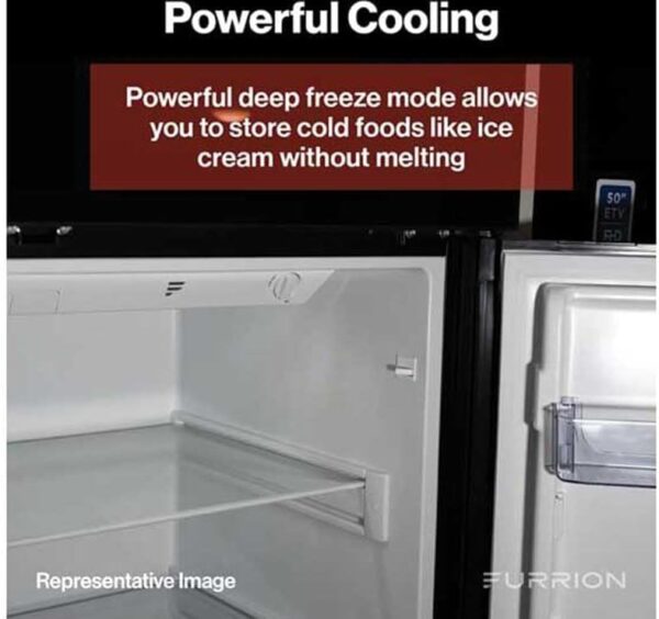 furrion fcr08dcgtabr 8 cubic ft right hinge refrigerator