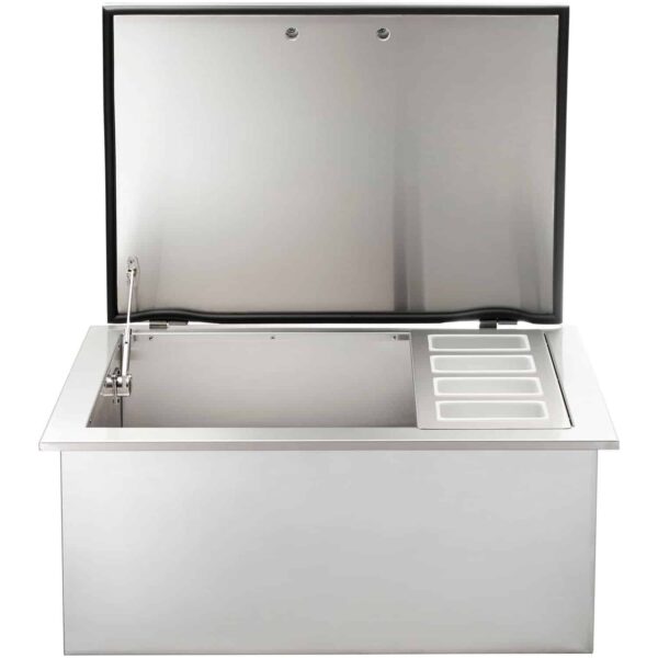 vintage | built in ice chest