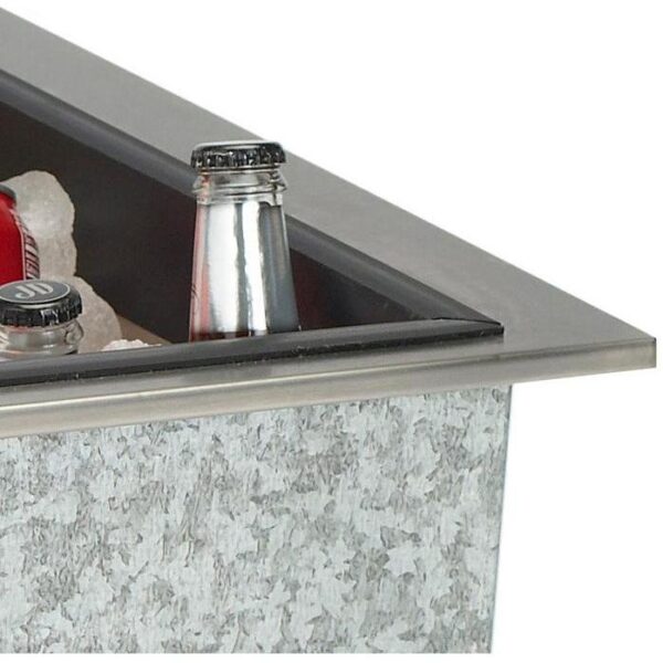 bull | 16 built in stainless steel outdoor ice chest